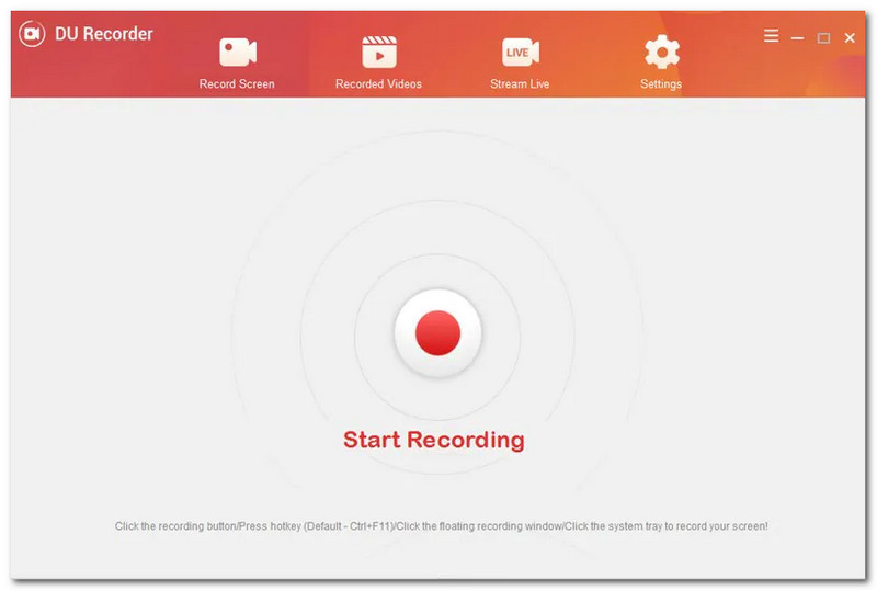 DU Recorder Screen