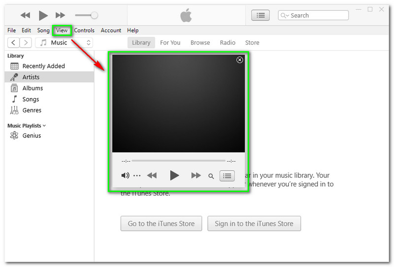 iTunes Converter-minispeler