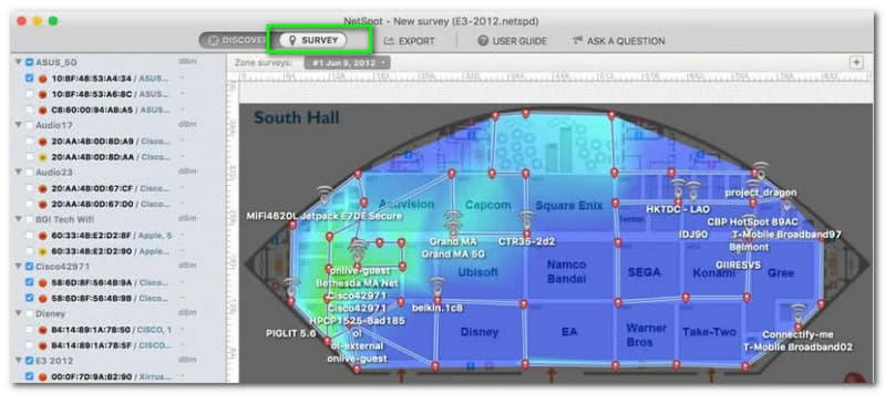 NetSpot WiFi Surveys