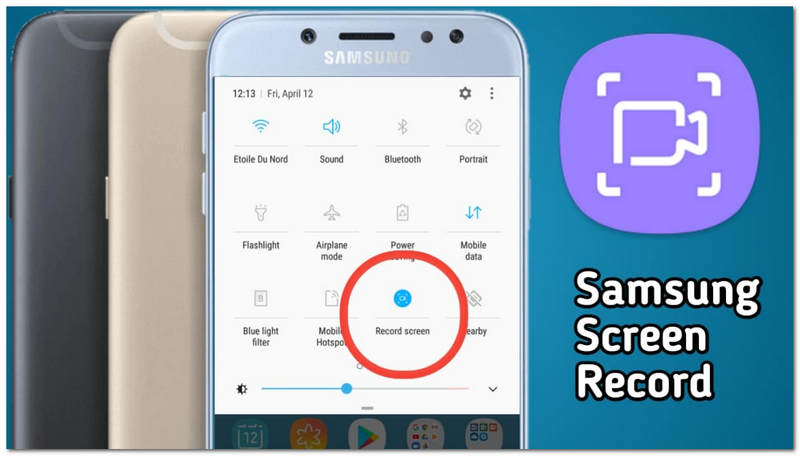 Samsung skjermopptaker