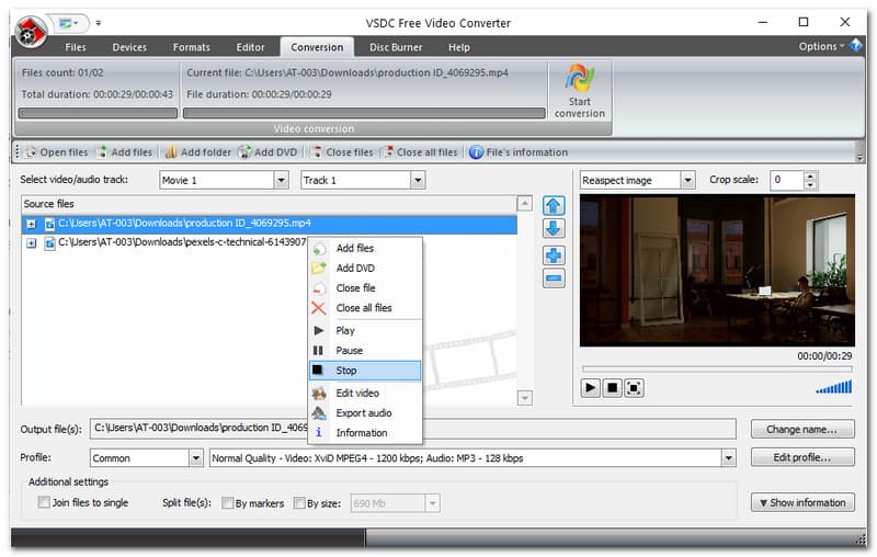 VSDC Gratis Vdieo Converter Oversigt