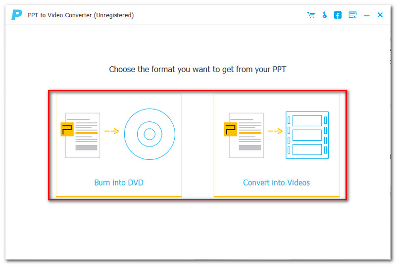 Aiseesoft PPT a la interfaz de conversión de video