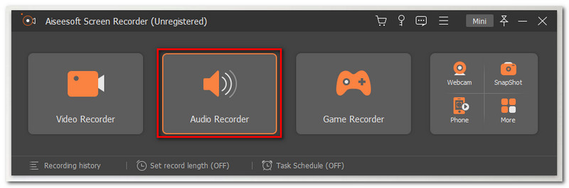 Aiseesoft Screen Recorder Audio Recorder