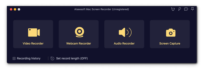 Panoramica del Mac di Aiseesoft Screen Recorder