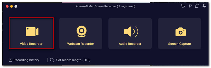 Aiseesoft Schermrecorder Mac-videorecorder
