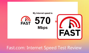 Recenze Fast.com Internet Speed Test