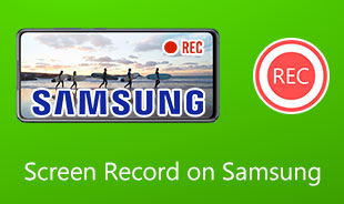 Skjermopptak på Samsung