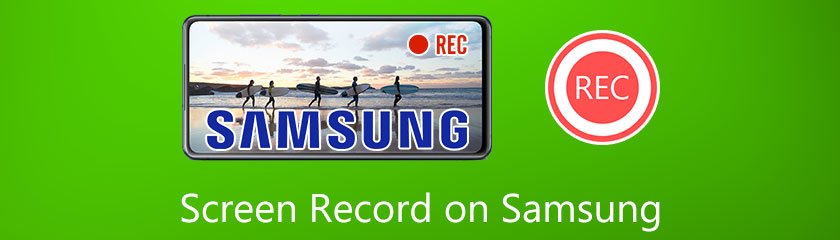 Záznam obrazovky na Samsung