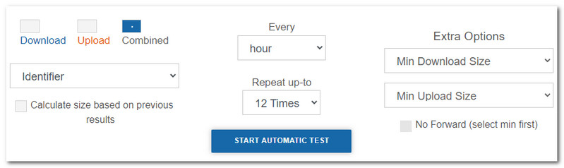 testMy Net Automatic Speed Test