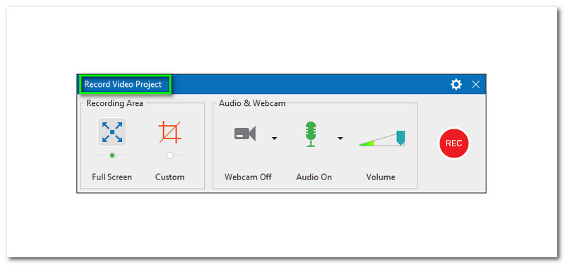 โครงการบันทึกวิดีโอ ActivePresenter