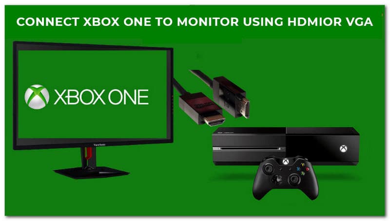 Sluit Xbox One aan op monitor