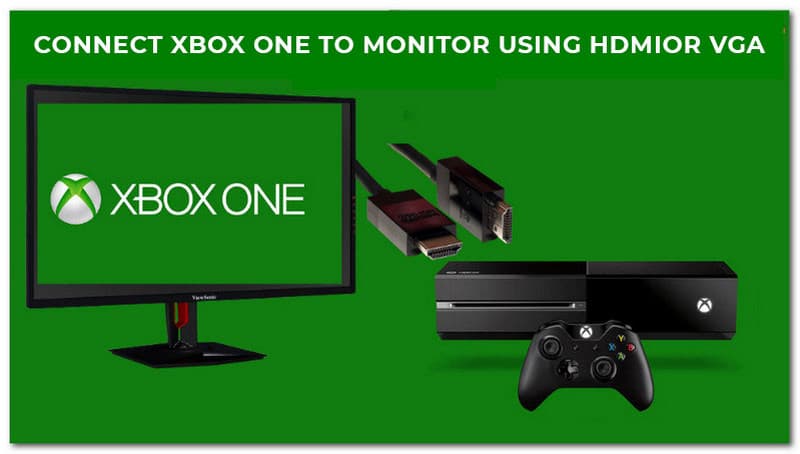 Conecte o Xbox One ao monitor