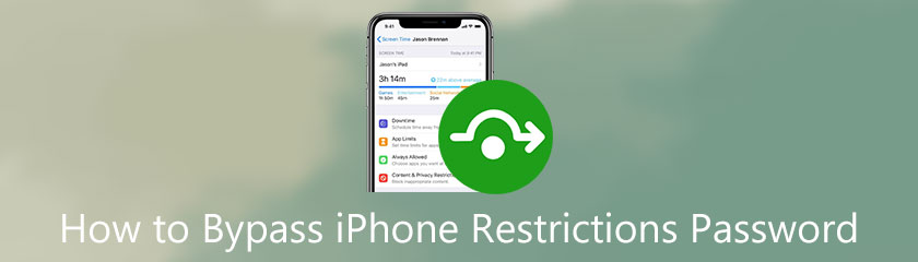 como ignorar a senha de restrições do iPhone