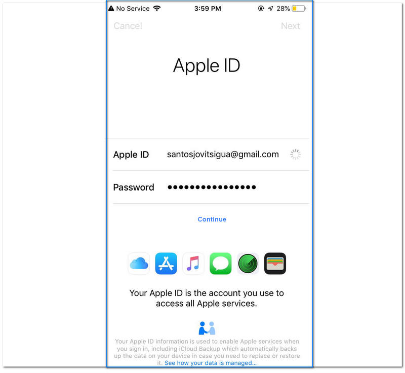 Sådan fjerner du Apple-id fra iPhone-adgangskode