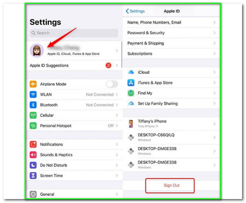 How To Remove Apple ID From iPhone Sign Out