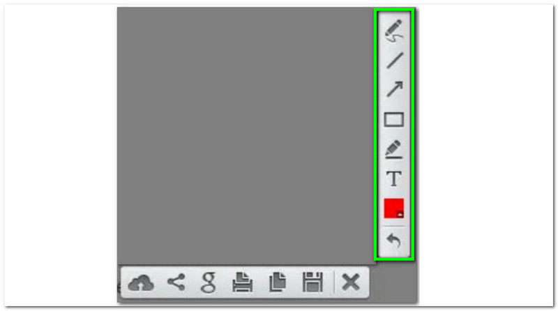 Strumenti di revisione di Lightshot