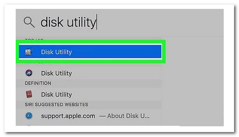 Deschideți Utility Disk