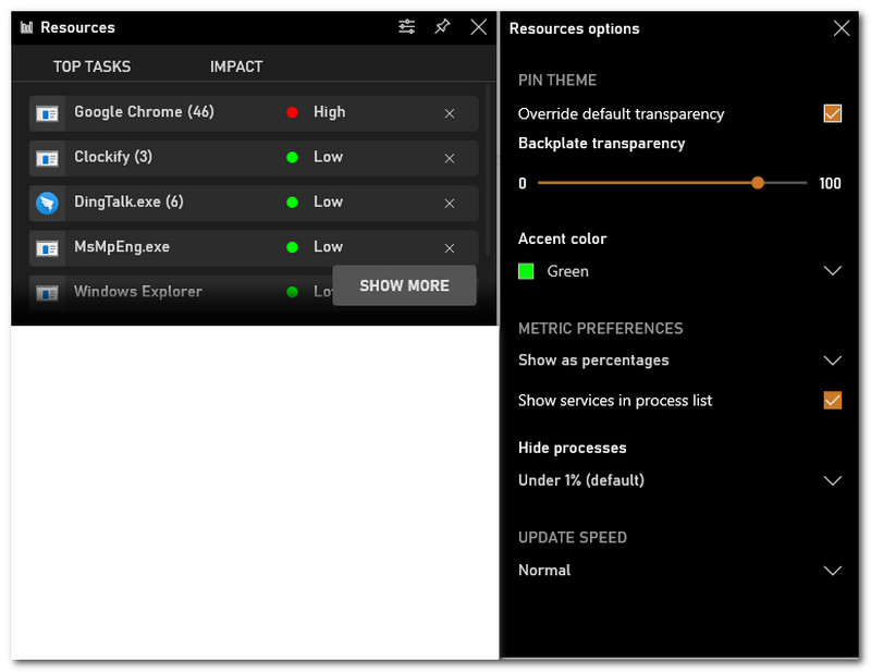 Ressurser for Xbox Game Bar Recorder