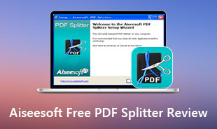 Aiseesoft gratis granskning av PDF Splitter
