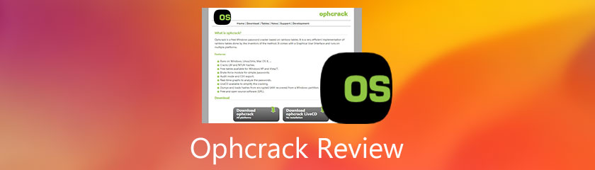Ophcrack anmeldelse