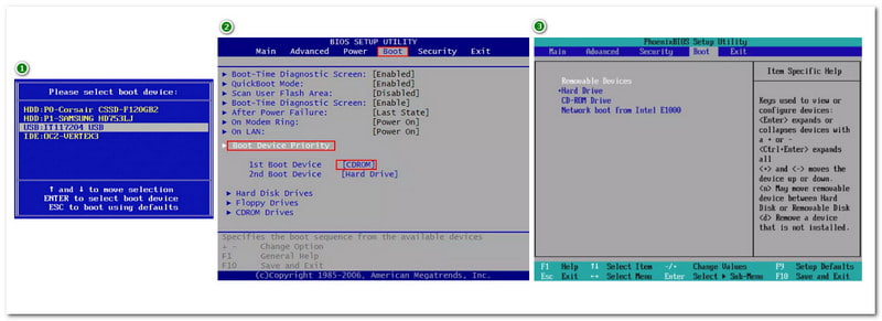 PassFab 4Winkey Boot-Menü