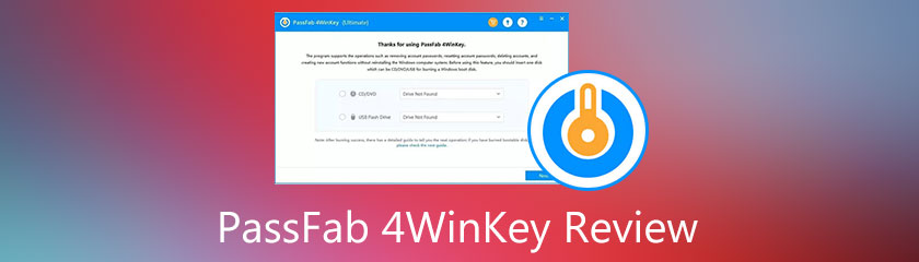 Examen de PassFab 4WinKey