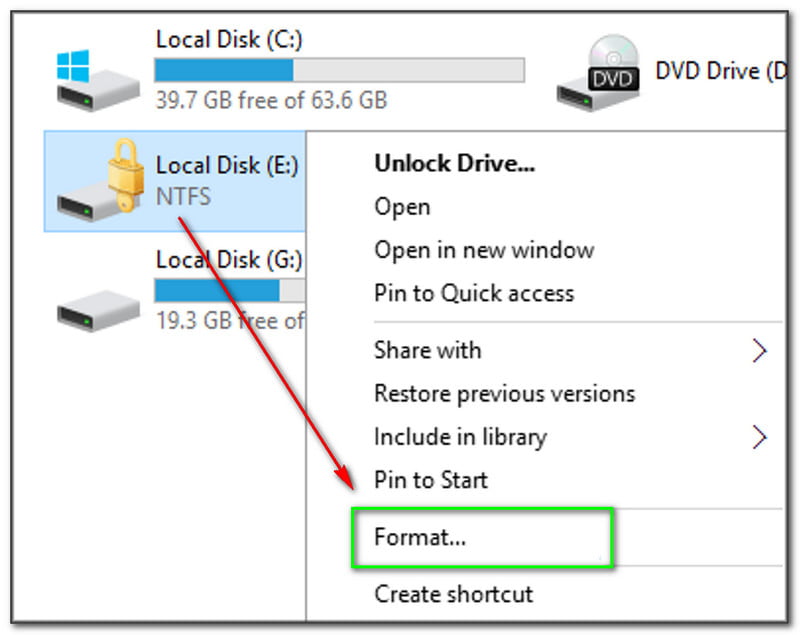 Format des BitLocker-Wiederherstellungsschlüssels