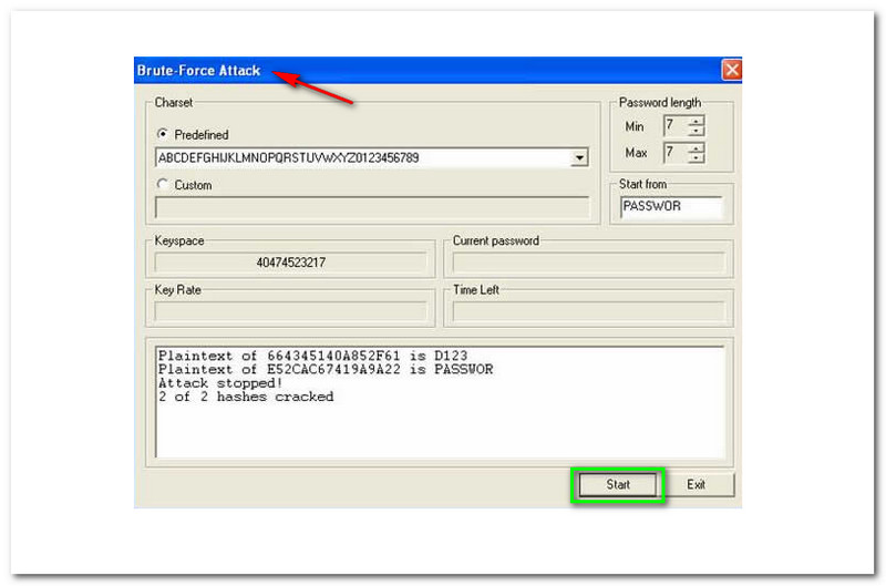 Cain & Abel Windows Password Brute-Force Attack