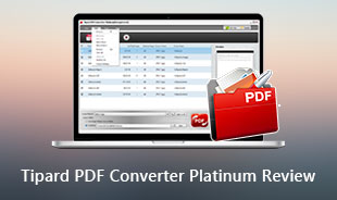 Revisão Tipard PDF Converter Platinum