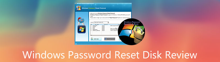 Revisione del disco di ripristino della password di Windows