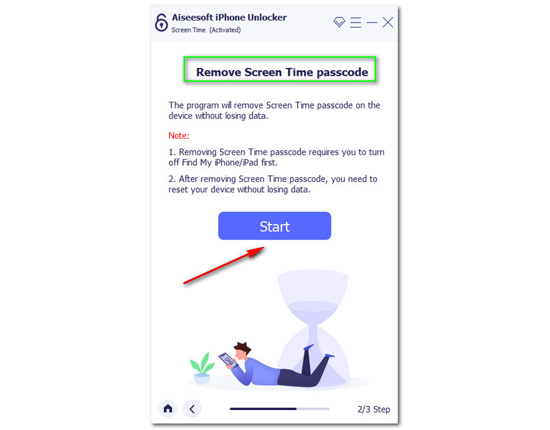 Aiseesoft iPhone Unlocker Supprimer et récupérer le code d'accès à l'écran