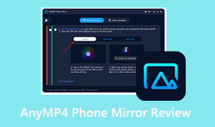 Examen du miroir de téléphone AnyMP4