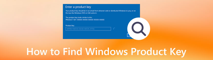 Sådan finder du Windows produktnøgle