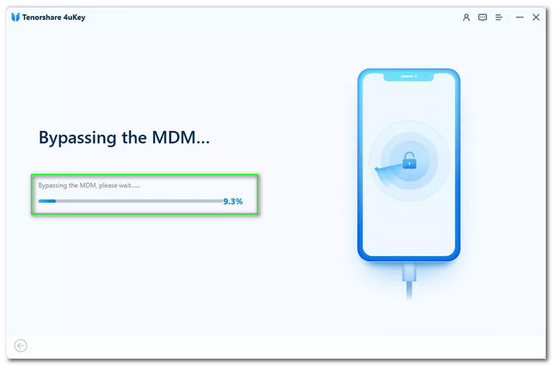 Tenorshare 4uKey Παράκαμψη της οθόνης κλειδώματος MDM