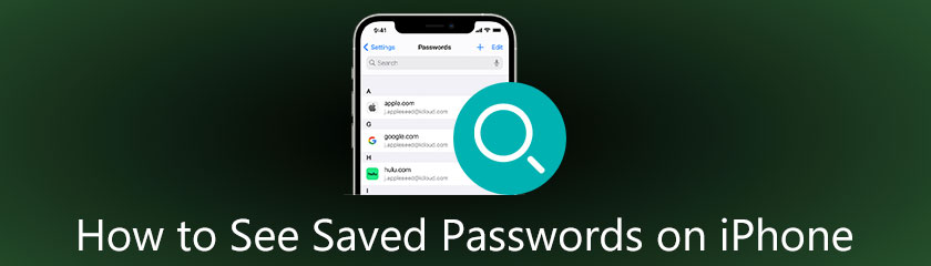 How to See Saved Passwords on iPhone