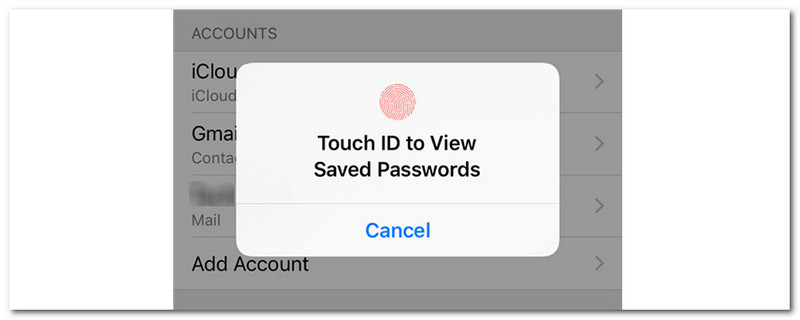 iPhone Confirm Face ID or Touch ID T7R