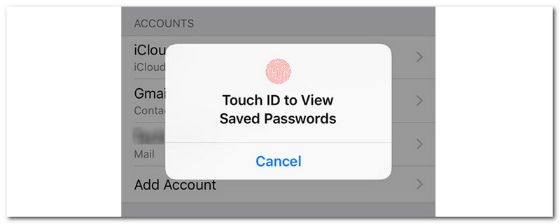 iPhone Potwierdź Face ID lub Touch ID T7R