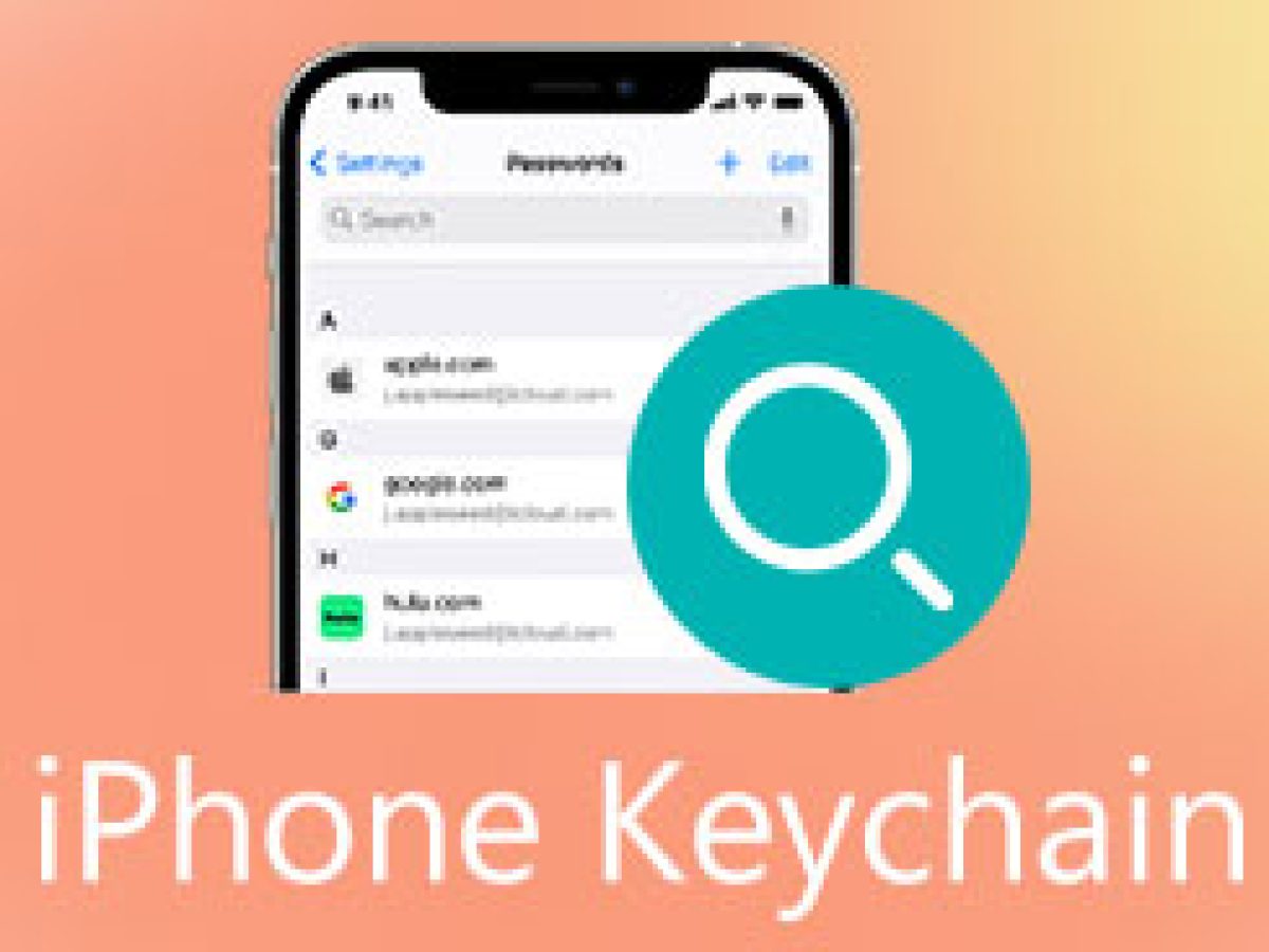 iPhone의 키체인 알아보기 및 액세스: 상세 가이드
