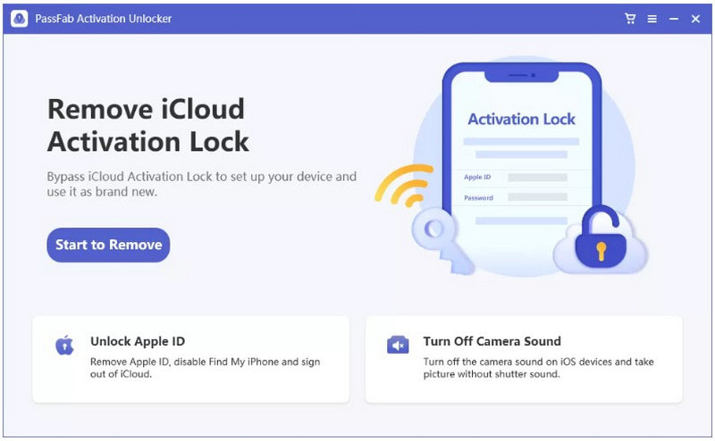 PassFab Activation Unlocker Начать удаление