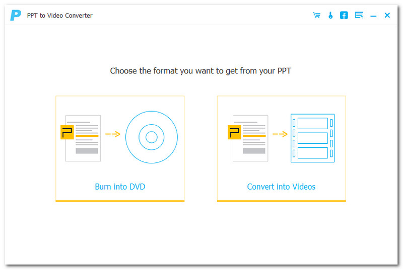 PPT to DVD Video Converter Interface
