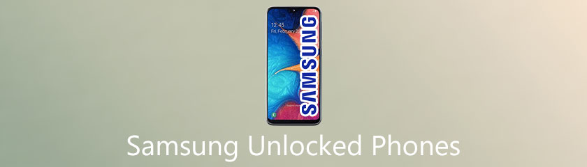 Samsung ulåste telefoner