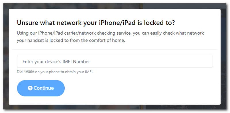 Άμεσο Ξεκλείδωμα Έλεγχος IMEI