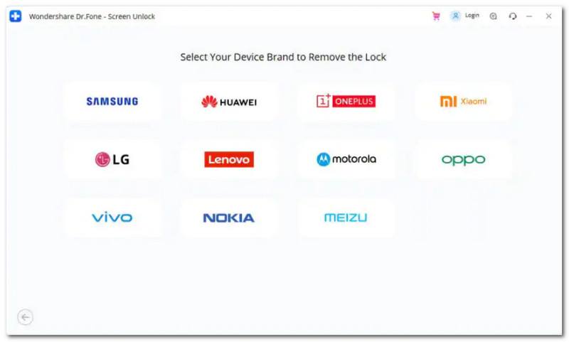 Dispositivo Dr.Fone Modelo T7R