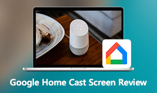 Kontrola obrazovky Google Home Cast