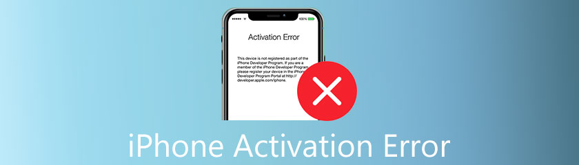 Erreur d'activation de l'iPhone