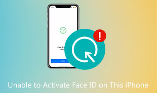 この iPhone では Face ID を有効にできません
