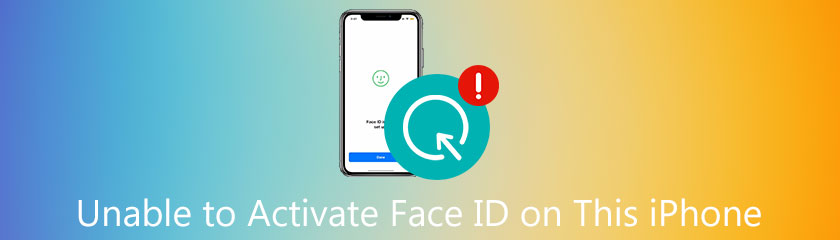 Det går inte att aktivera Face ID på denna iPhone