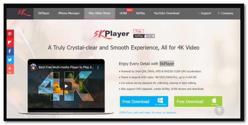5kPlayer Cast Android