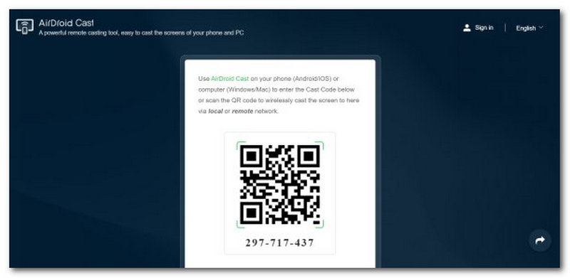 Airdroid Cast Code