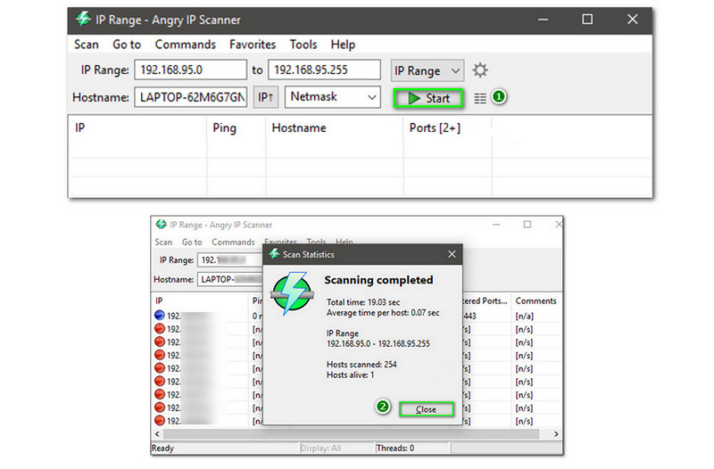 Angry IP Scanner Review Start Scanning Networks Ping IP Addresses and More